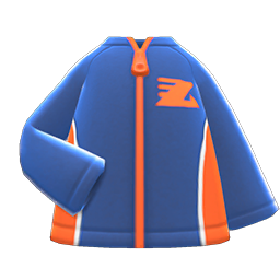 Animal Crossing Track Jacket|Blue Image