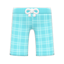 Animal Crossing Traditional Suteteko Pants|Aqua Image