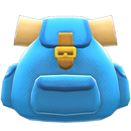 Animal Crossing Traveler's Backpack|Blue Image