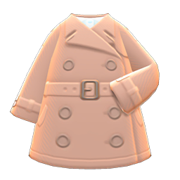 Animal Crossing Trench Coat|Beige Image