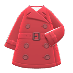 Trench Coat Red