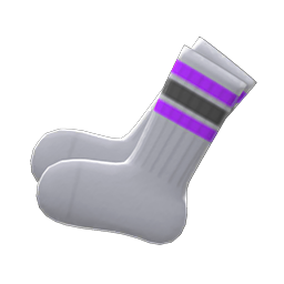 Tube Socks Purple