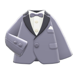 Tuxedo Jacket Gray