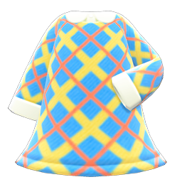 Animal Crossing Tweed Dress|Blue Image