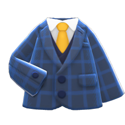 Tweed Jacket Blue