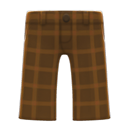 Tweed Pants Brown