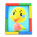 Animal Crossing Twiggy's Photo|Colorful Image