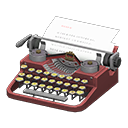 Typewriter Brown