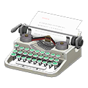 Typewriter Silver