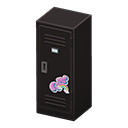 Upright Locker Black / Cute