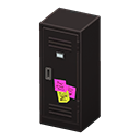 Upright Locker Black / Notes