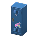 Upright Locker Blue / Cute