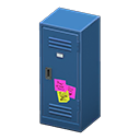 Upright Locker Blue / Notes