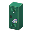 Upright Locker Green / Cute