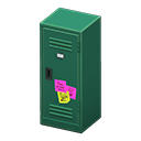 Upright Locker Green / Notes