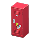 Upright Locker Red / Pop