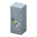 Upright Locker Silver / Pop