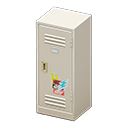 Upright Locker White / Pop