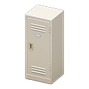 Upright Locker White