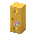 Upright Locker Yellow / Cute