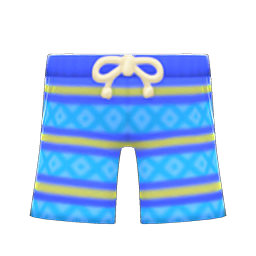 Vibrant Shorts Blue