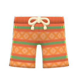 Vibrant Shorts Orange
