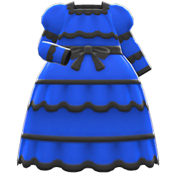 Victorian Dress Blue