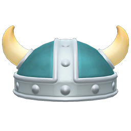 Animal Crossing Viking Helmet|Blue Image