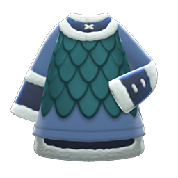 Animal Crossing Viking Top|Blue Image