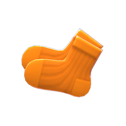 Vivid Socks Orange