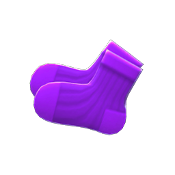 Vivid Socks Purple