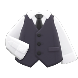 Waistcoat Black