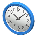 Wall Clock Blue