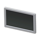 Wall-mounted TV (20 In.) Silver