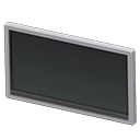 Wall-mounted TV (50 In.) Silver