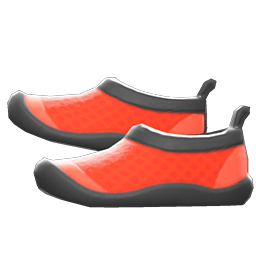 Water Shoes Red
