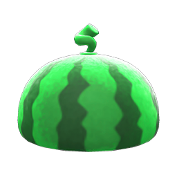 Animal Crossing Watermelon Hat Image