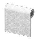 Animal Crossing White Honeycomb-tile Wall Image