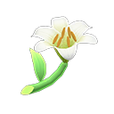 Animal Crossing White Lilies Image