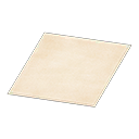 White Simple Medium Mat