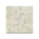 Animal Crossing White-brick Flooring Image