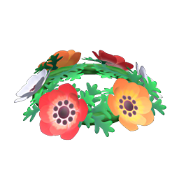 Animal Crossing Windflower Crown Image