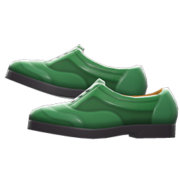 Wingtip Shoes Green