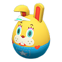 Animal Crossing Wobbling Zipper Toy Image