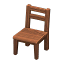 Wooden Chair Dark wood