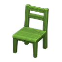 Wooden Chair Green