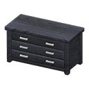 Animal Crossing Wooden Chest|Black Image