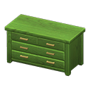 Wooden Chest Green