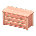 Wooden Chest Pink wood