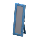 Wooden Full-length Mirror Blue